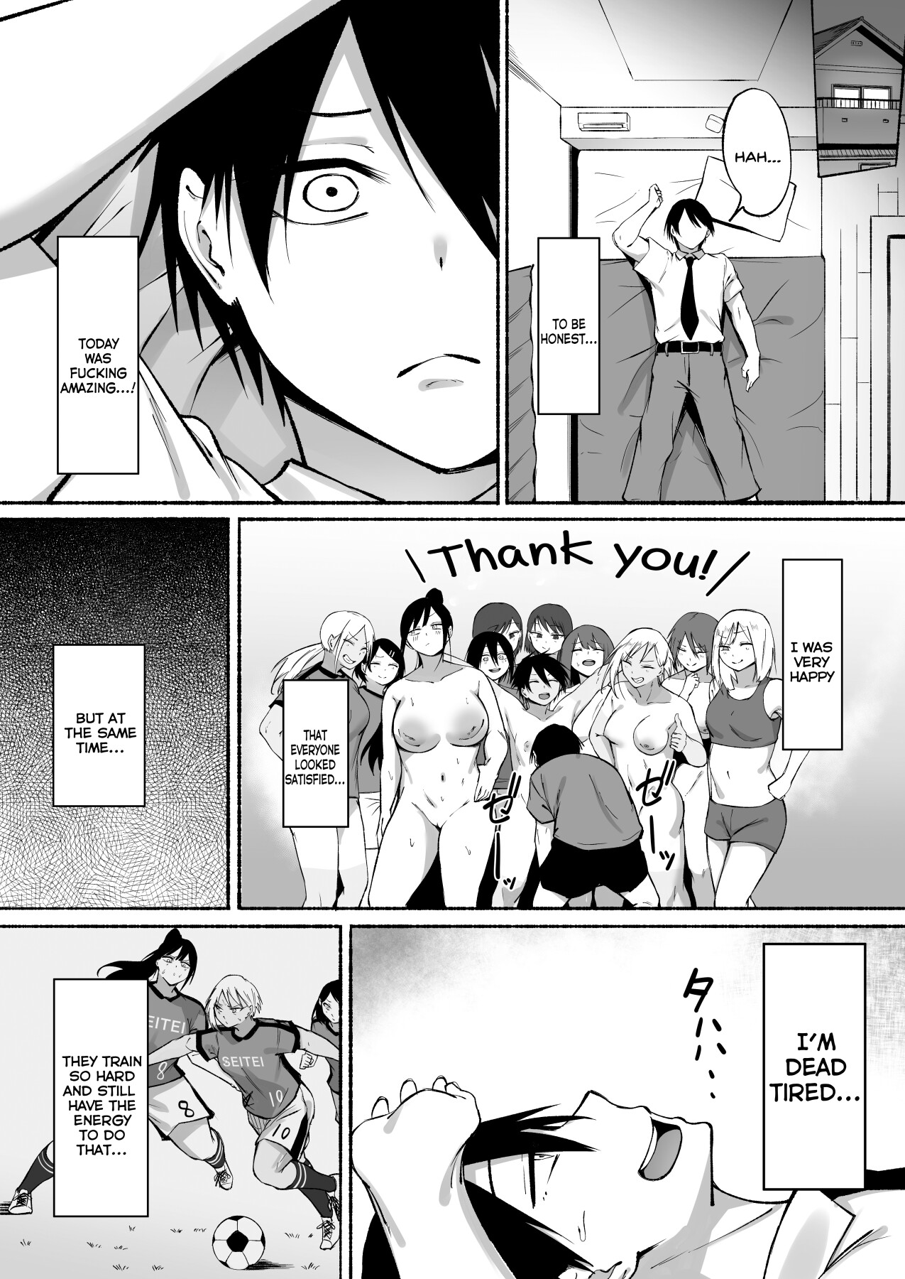Hentai Manga Comic-The daily life of Seitei Academy soccer club, part 1♡-Read-72